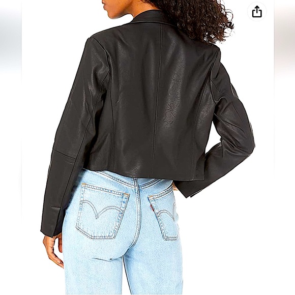 BLANKNYC Truth or Dare Vegan Leather Blazer - Picture 8 of 16